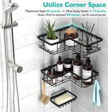 Heavy-duty Shower caddy shelf/Bathroom organizer